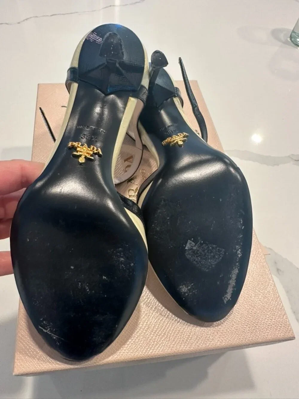 Prada Heels with Box